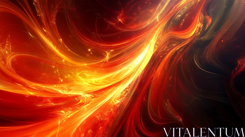 Solar flares dancing through cosmic silk and molten night.