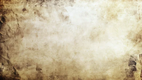 Weathered parchment texture forms warm aged background