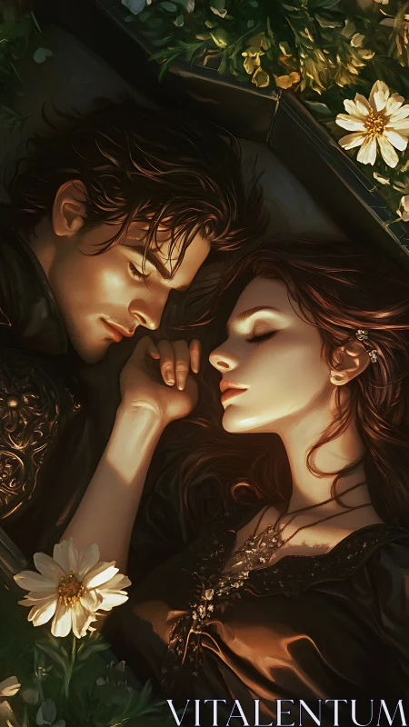 Tender Moments in Golden Light.