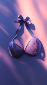 Spherical Objects with Ribbon in Gradient Lighting.