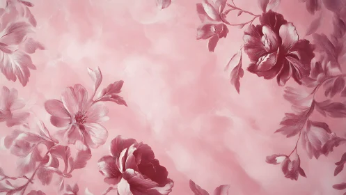 Soft Pink Peonies Dancing in Dreamy Light.