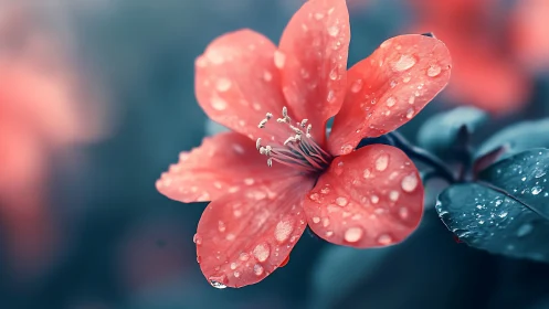 Coral Bloom Petals: Hygroscopic Surface Analysis.