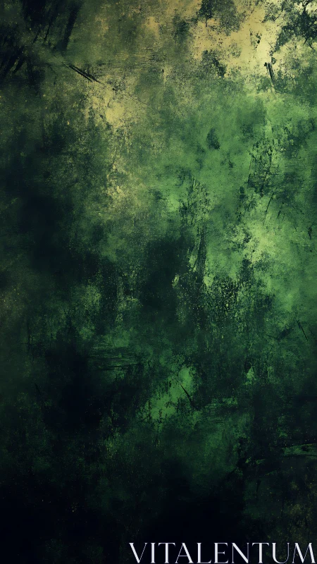 Green textured abstract background shows layered rough gradients