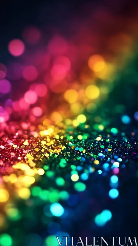 Prismatic glitter river spilling neon bokeh dreams.