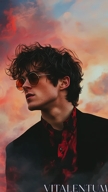 Sunset-drenched portrait of a cool, quietly confident soul.