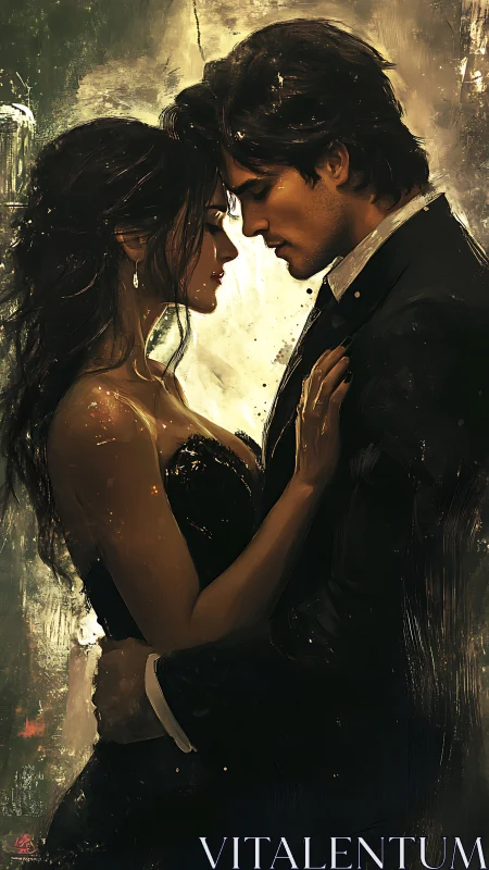 Two souls share an intimate moment of quiet connection