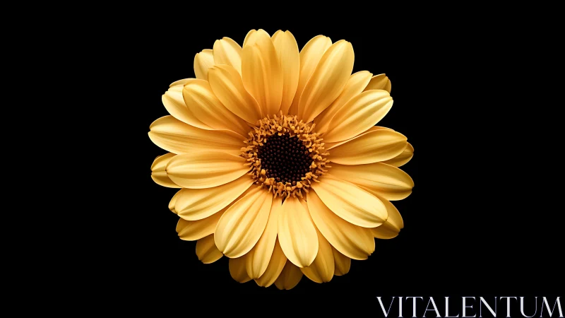 Golden Bloom Centerpiece: Pure Sunshine Petals.