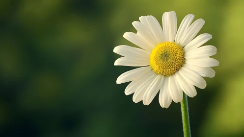 Daisy's Gentle Glory in Morning Light.