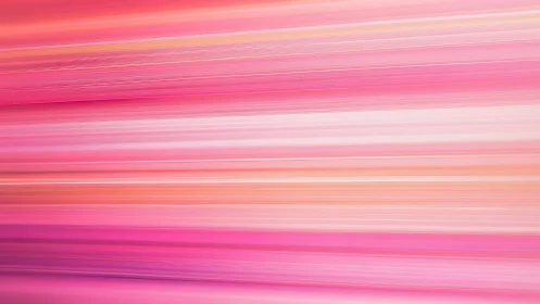 Vibrant Pink and Orange Horizontal Abstract Lines Background.