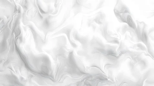 Soft White Marble Texture with Fluid Abstract Patterns.
