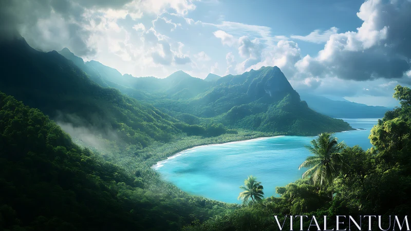 Emerald Valley Meets Turquoise Lagoon. Dream.