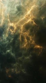 Volumetric nebula render shows filamentary ionized gas dynamics