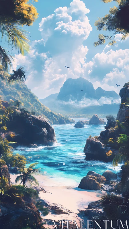 Paradise Cove: Where Mountains Kiss Sky.