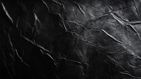 Midnight leather plains ripple under quiet studio light