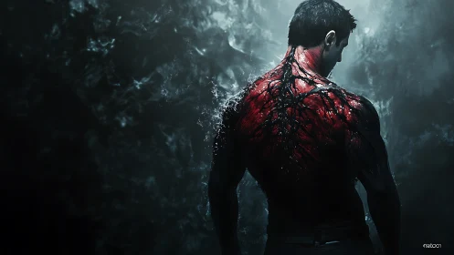 Biomechanical erosion of a human dorsal musculature matrix.