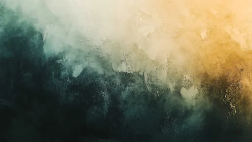Gradient abstract texture transitions from dark teal to ochre light
