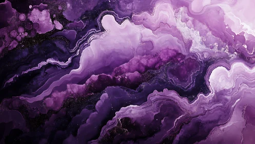 Velvet nebula rivers swirling through violet crystal night.