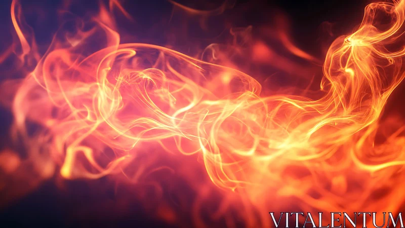 Flowing Fire: Abstract Energy Dynamics.