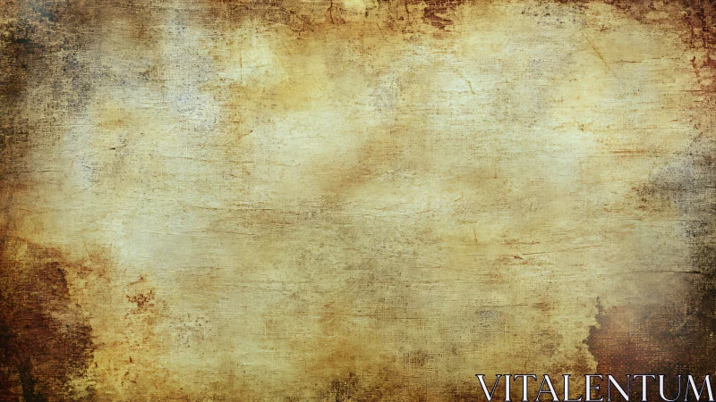 Textured vintage parchment background with worn edges.