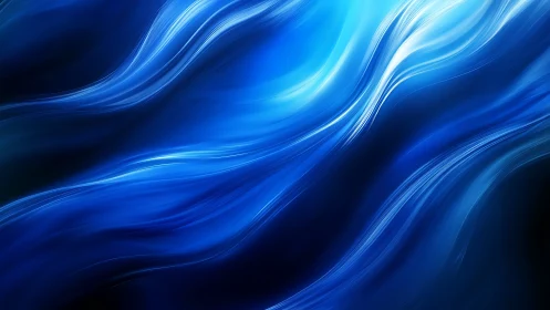 Dynamic blue light streams form fluid wavefront gradients in motion
