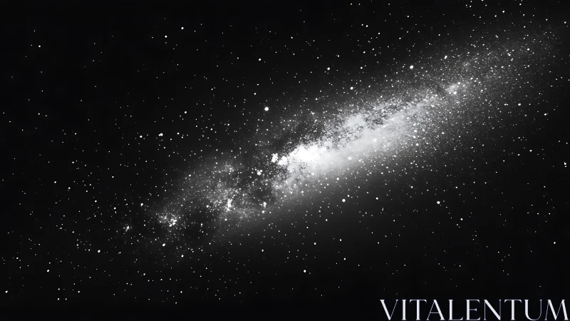 Starlit river of galactic dust carving paths through night.