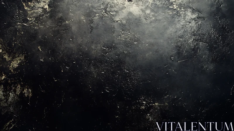 Dark textured concrete surface reveals subtle metallic abrasions