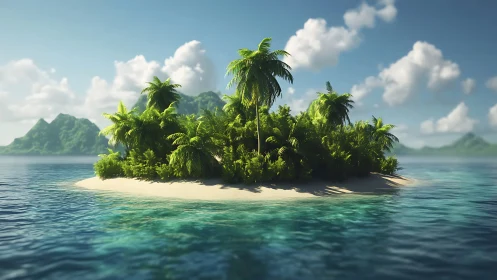 Hidden Paradise Island Awaits Discovery.