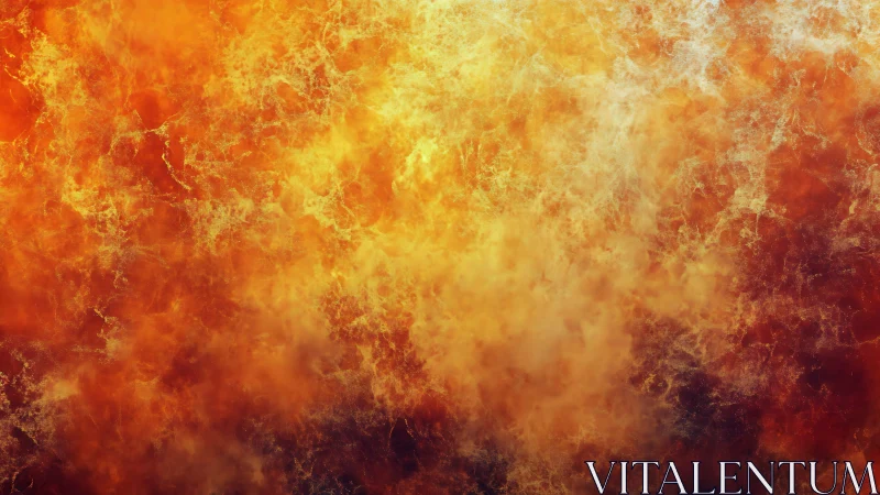 Fire Texture Abstract. Warm Gradient Inferno.