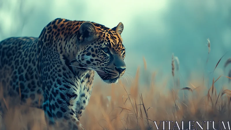 Spotted Prowler in Golden Mist.