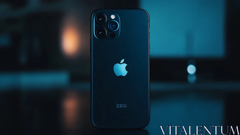 Premium iPhone 12 Pro Max showcases triple camera system.