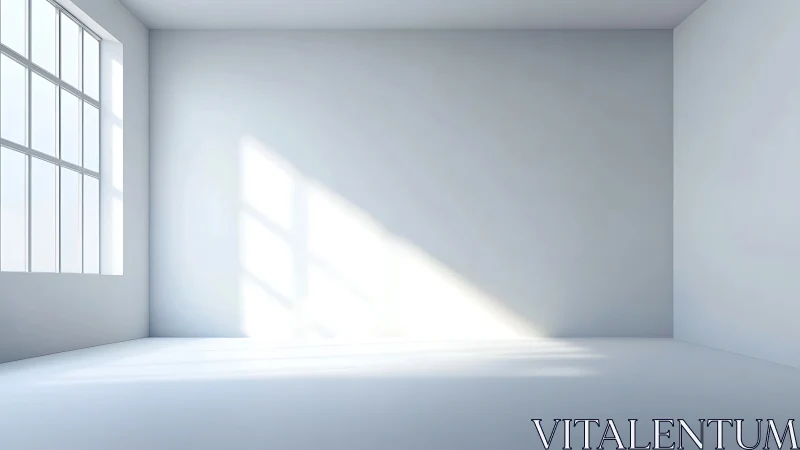 Sunlit emptiness quietly turns a blank room into possibility