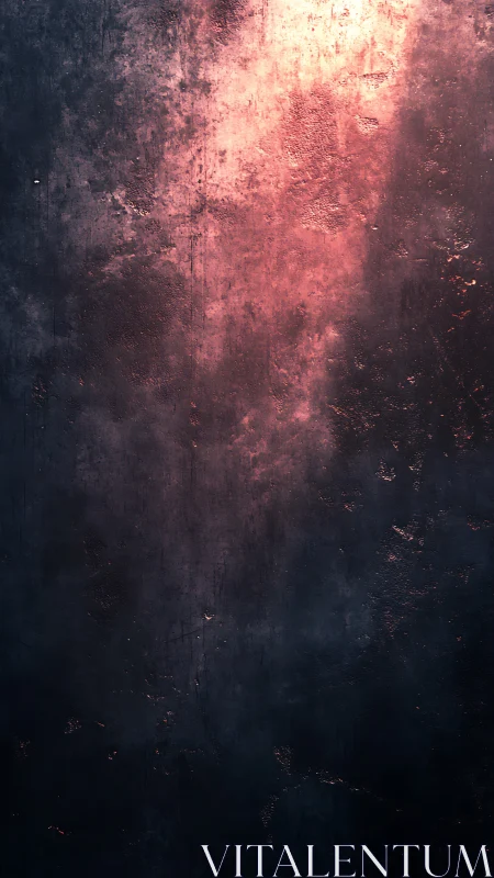 Smoky copper glow drifting across a midnight wall.