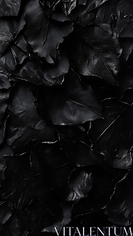 Midnight leaves whisper quietly in pools of liquid shadow