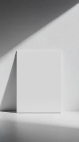 Silent rectangle waits where sunlight sharpens the quiet