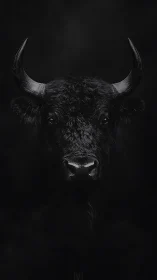 Nocturne of the Horned Guardian in velvet-black silence.