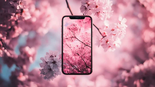 Cherry Blossom Dreams Bloom Into Your Smartphone Display