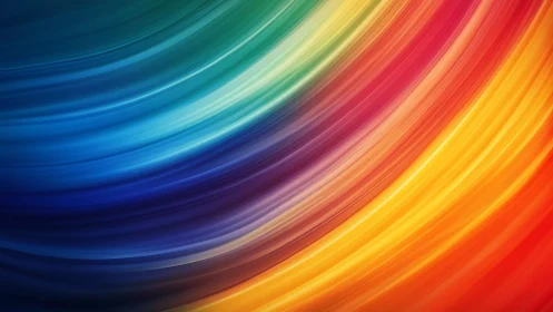 Swept Spectrum Rivers Curve Across a Neon Painted Sky.