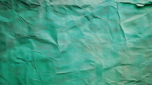 Turquoise creased surface ripples like a quiet painted sea.