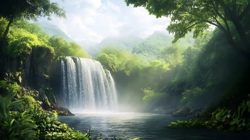 Emerald Cathedral: Where Liquid Thunder Meets Jungle Dreams.