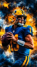 Electric quarterback coils to launch amid roaring color storm