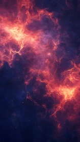 Nebula firestorms unravel across midnight cosmic velvet.