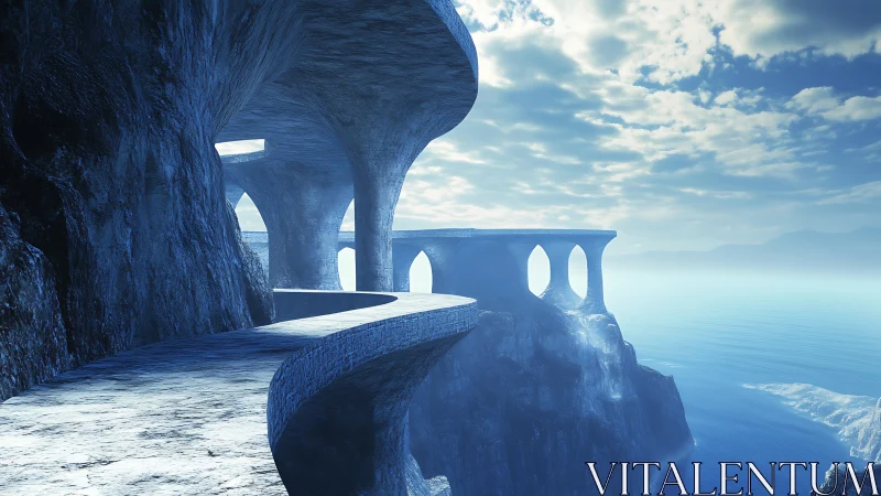 Clifftop Sanctuary Where Sky Meets Ancient Stone.