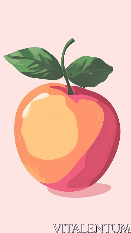 Sunlit peach daydream leans softly into a pastel hush