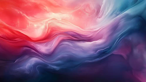 Dreamy swirling colors drift like soft waves of glowing light
