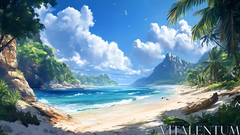 Turquoise Paradise Cove Beckons With Theatrical Splendor