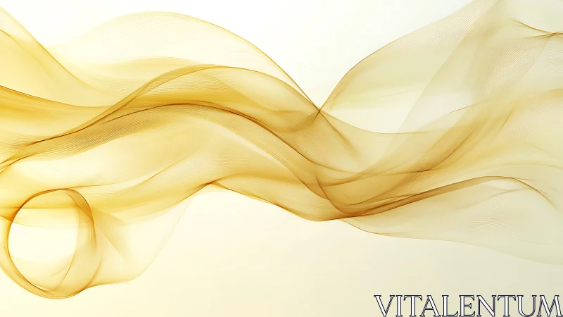 Golden silk breath curls through light like quiet music