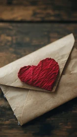 Red Heart Letter: A Love Note to Remember.