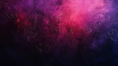 Textured magenta nebula abstract with deep violet gradients.