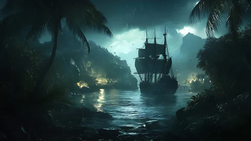 Mystical Voyage Through Emerald Waters.