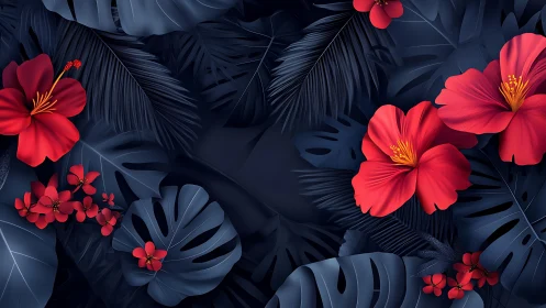 Crimson Blooms Contra Midnight Foliage Dance.